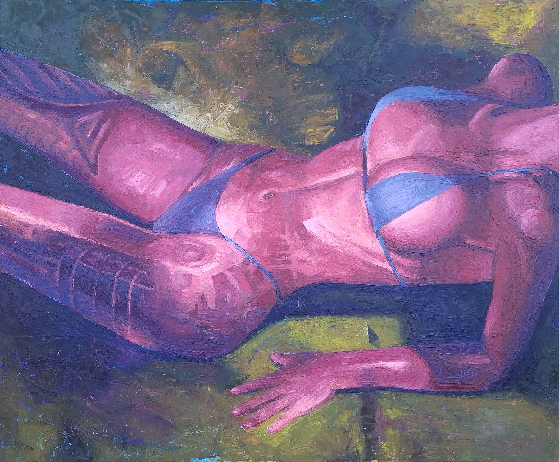 Somnium, oil on canvas, 120 × 100 cm, 2026